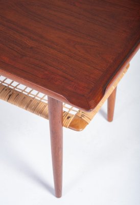 Danish Side Table in Teak by Holger George Jensen, 1960s-ZGQ-2040935