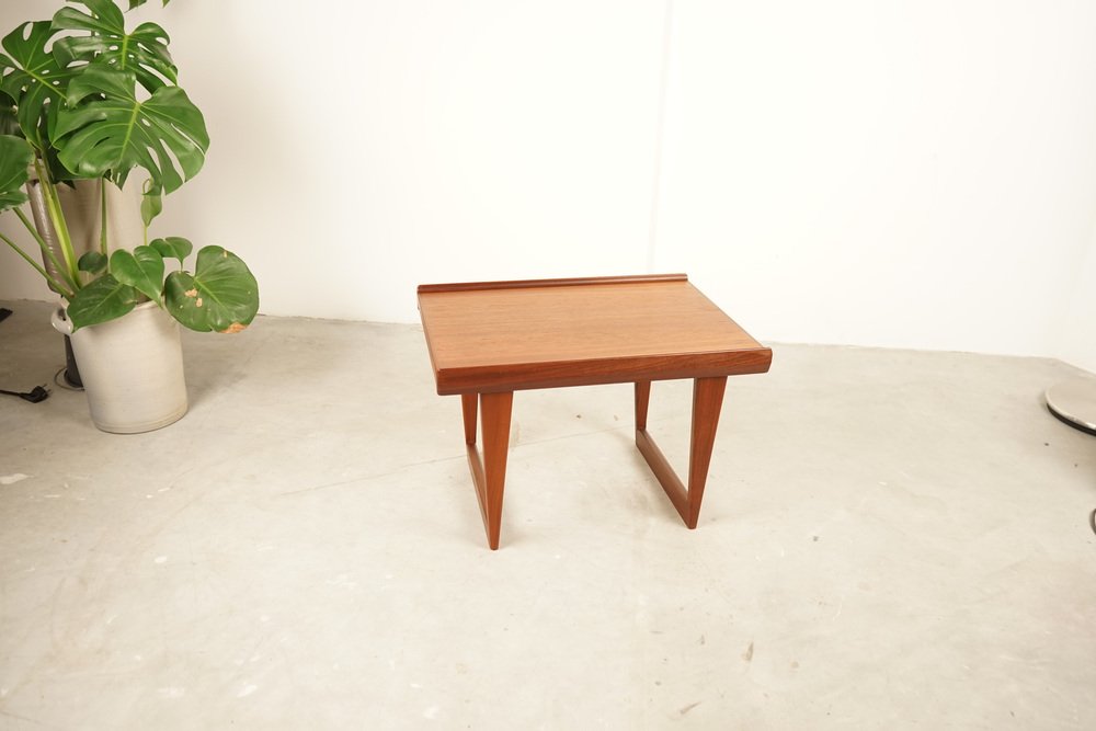 Danish Side Table in Teak by Peter Løvig Nielsen, 1970s