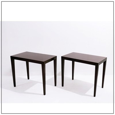 Danish Side Tables by Severin Hansen for Haslev Furniture, 1960s, Set of 2-NYF-2024142