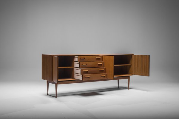 Danish Sideboard in Teak by Gunnar Nielsen for Tibergaard, 1960s-ZZH-1563214