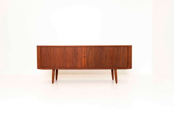 Danish Sideboard in Teak with Colored Drawers by Bruno Hansen-UQV-1185227