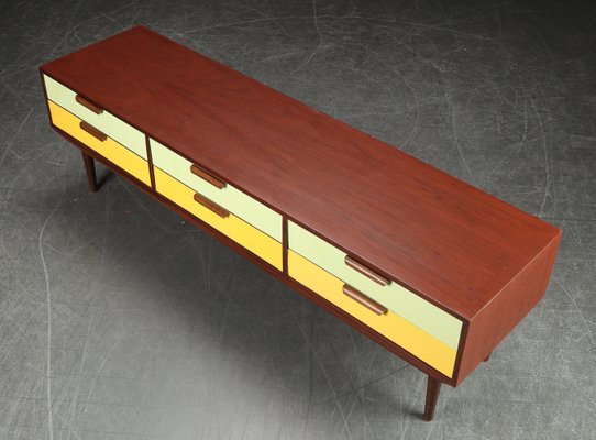 Danish Sideboard in Veneered Walnut, 1960s-JAG-1362109