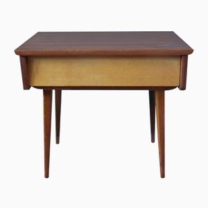 Danish Slanted Drawer Bedside Table, 1950s-AC-1117761