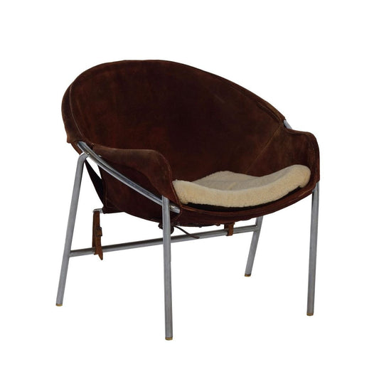 Danish Sling Chair by Erik Jørgensen for Bovirke, 1953