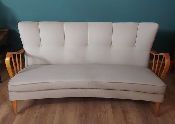 Danish Sofa with Open Armrests, 1940s-KDW-1798048