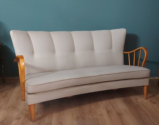 Danish Sofa with Open Armrests, 1940s-KDW-1798048