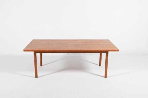 Danish Solid Oak Coffee Table, 1960’s-KMC-903027