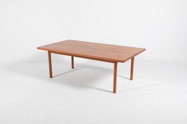 Danish Solid Oak Coffee Table, 1960’s-KMC-903027