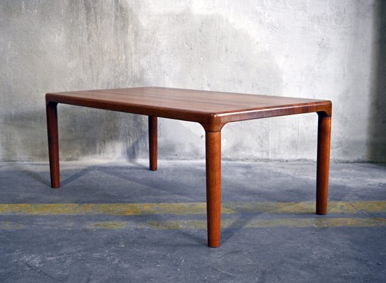 Danish Solid Teak Coffee Table by Niels Bach-QVY-791971