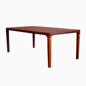 Danish Solid Teak Coffee Table by Niels Bach-QVY-791971