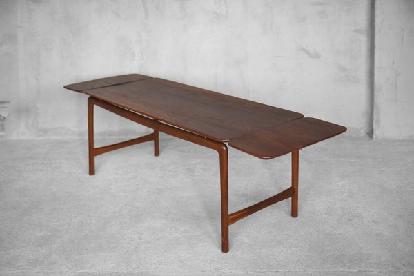 Danish Solid Teak Coffee Table by Peter Hvidt & Orla Mølgaard-Nielsen for France & Søn / France & Daverkosen, 1950s-ZAA-581457