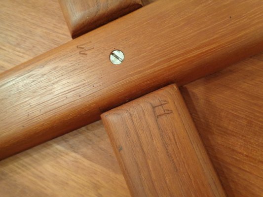 Danish Solid Teak Coffee Table from A/S Mikael Laursen, 1960s-RDW-713684