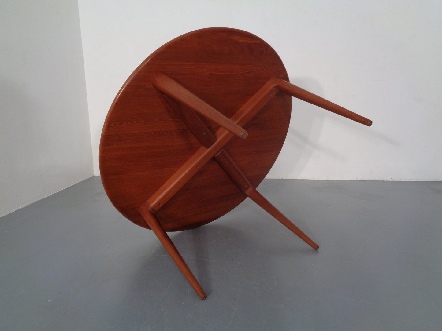 Danish Solid Teak Coffee Table from A/S Mikael Laursen, 1960s