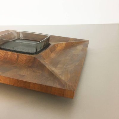 Danish Solid Teak Wood Shell Bowl from Digsmed, Denmark, 1960s-QZ-1147719