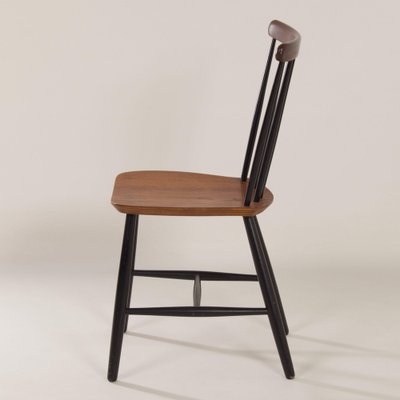 Danish Spindle Chair from Billund Stolfabrik, 1960s-ZT-1706020