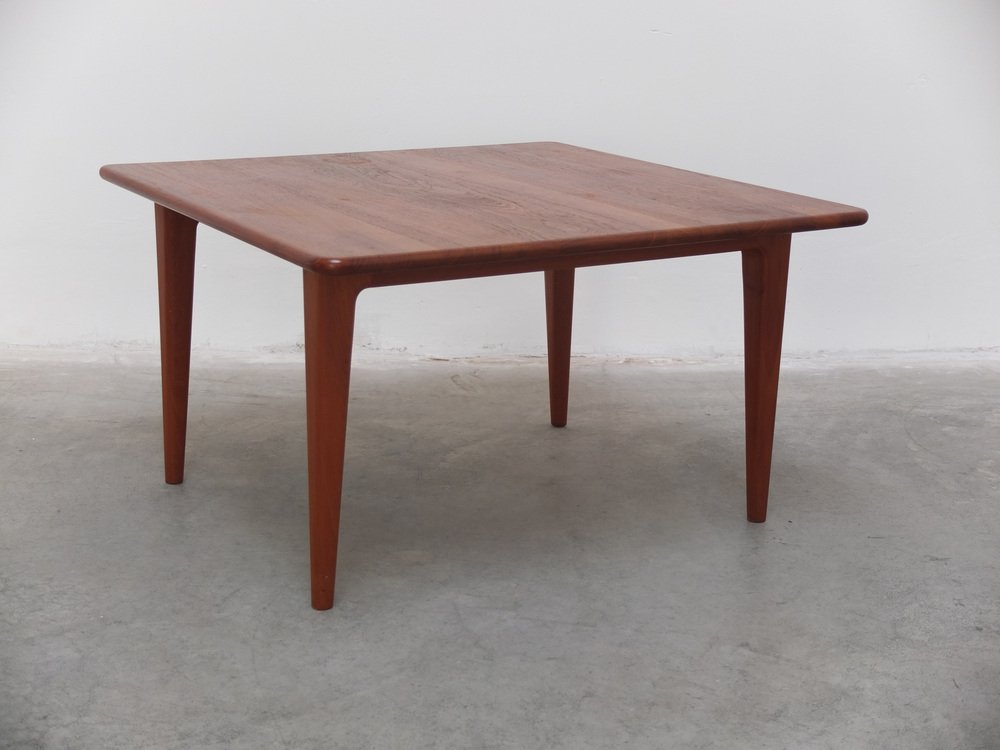 Danish Square Coffee Table in Teak by Mikael Laursen for A/S Mikael Laursen, 1960s