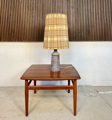 Danish Square Teak Coffee by Grete Jalk for Glostrup, 1960s-JP-1336275