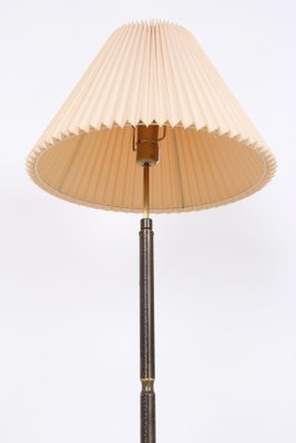 Danish Steel Floor Lamp with Adjustable Height, 1940s or 1950s-DQ-1389437