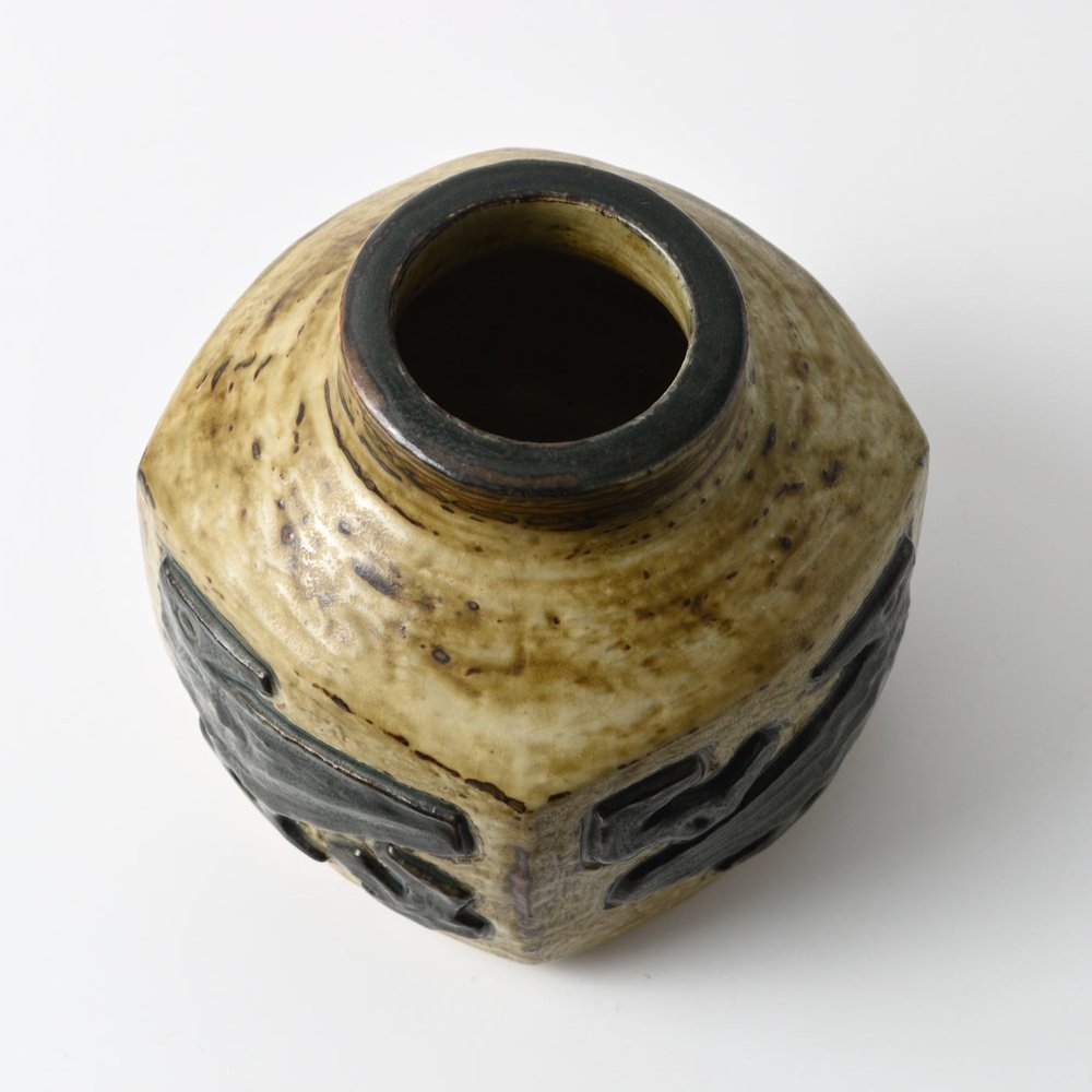 Danish Stoneware Vase by Jorgen Mogensen for Royal Copenhagen, 1960s