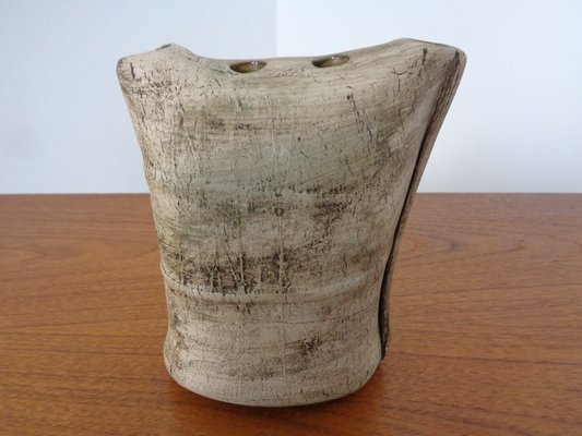 Danish Studio Ceramic Vase, 1960s-RDW-1309673