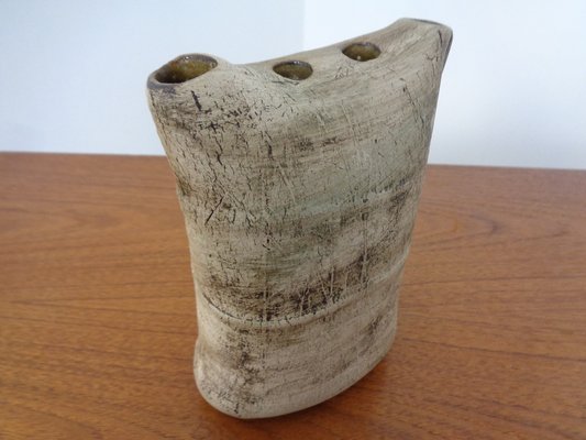 Danish Studio Ceramic Vase, 1960s-RDW-1309673