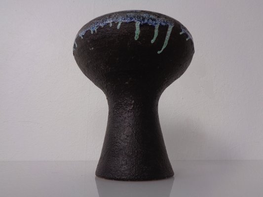 Danish Studio Ceramic Vase, 1960s-RDW-2028113