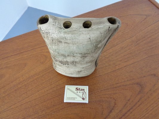 Danish Studio Ceramic Vase, 1960s-RDW-1309673