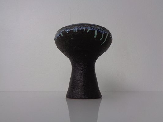 Danish Studio Ceramic Vase, 1960s-RDW-2028113