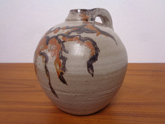 Danish Studio Ceramic Vase by Asta Lilbæck Fuurstrøm, 1940s