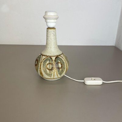 Danish Studio Pottery Table Light in Ceramic from Soholm Ceramic, 1970-QZ-1251058