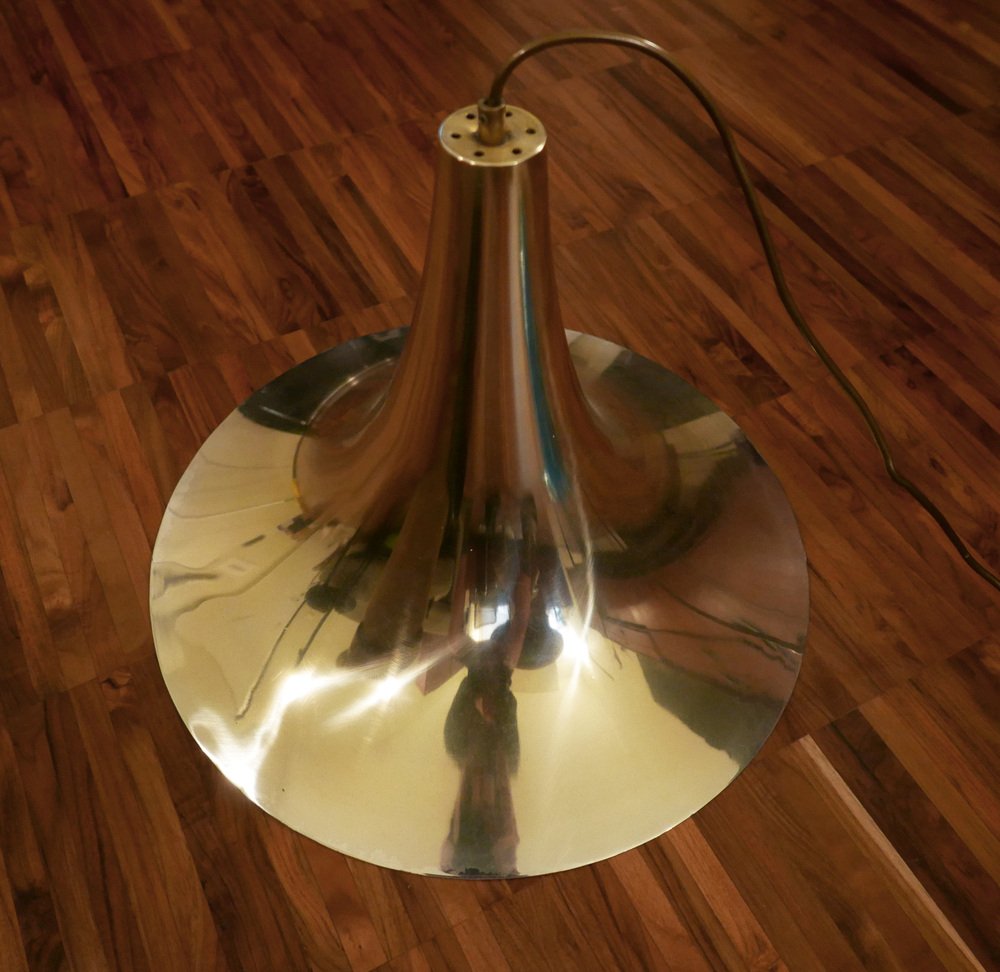 Danish Suspension Lamp from Dijkstra Lampen, 1970s