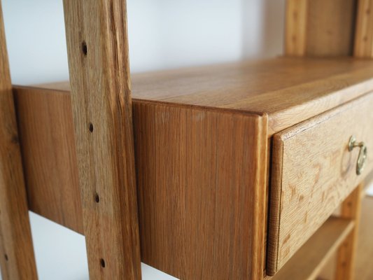 Danish System Bookcase in Oak by Henning Kjærnulf, 1960s-VND-1775414