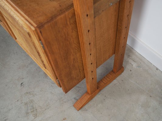 Danish System Bookcase in Oak by Henning Kjærnulf, 1960s-VND-1775414