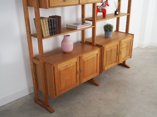 Danish System Bookcase in Oak by Henning Kjærnulf, 1960s-VND-1775414