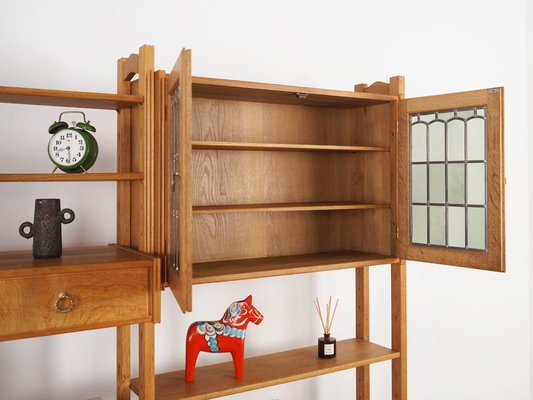 Danish System Bookcase in Oak by Henning Kjærnulf, 1960s-VND-1775414