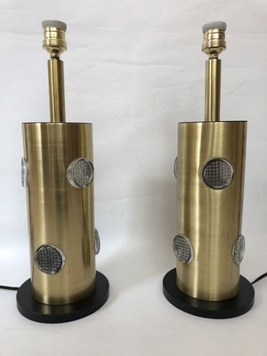 Danish Table Lamps, 1970s, Set of 2-TPE-909712