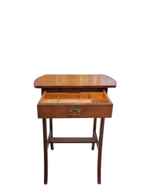 Danish Table with Drawer in Teak, 1950s-ZFY-1424516