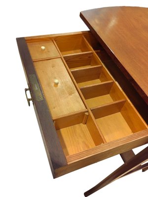 Danish Table with Drawer in Teak, 1950s-ZFY-1424516