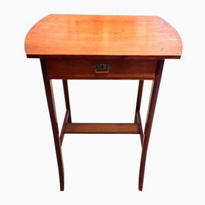 Danish Table with Drawer in Teak, 1950s-ZFY-1424516