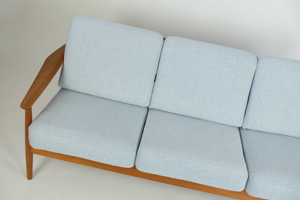 Danish Teak 3-Seater Sofa by Arne Vodder for France & Son, 1960s-ETX-1949306