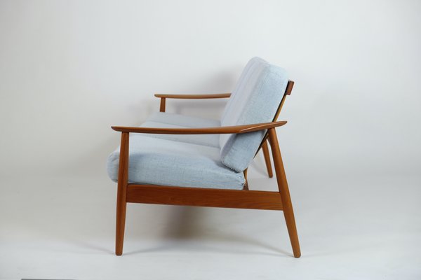 Danish Teak 3-Seater Sofa by Arne Vodder for France & Son, 1960s-ETX-1949306