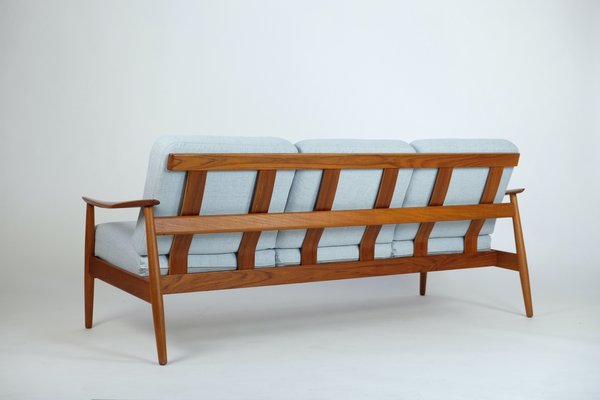 Danish Teak 3-Seater Sofa by Arne Vodder for France & Son, 1960s-ETX-1949306