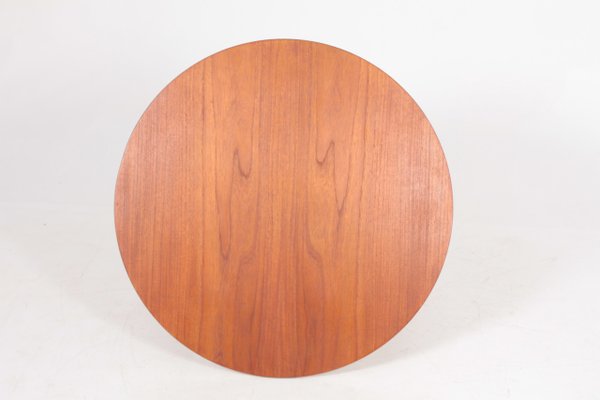 Danish Teak and Oak Coffee Table by Hans J. Wegner for Andreas Tuck, 1950s-FK-574972