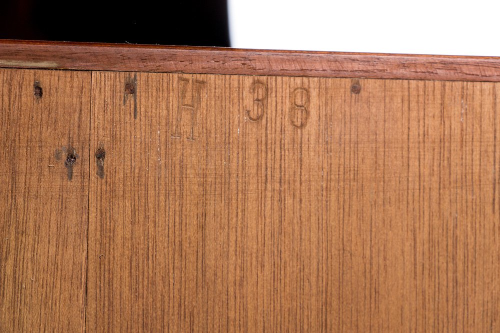 Danish Teak and Oak Model H38 Sideboard by Kurt Ostervig for KP Mobler, 1960s