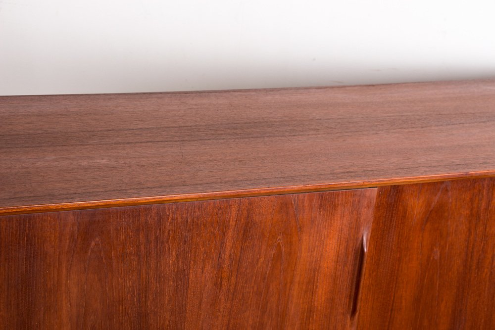 Danish Teak and Oak Model H38 Sideboard by Kurt Ostervig for KP Mobler, 1960s