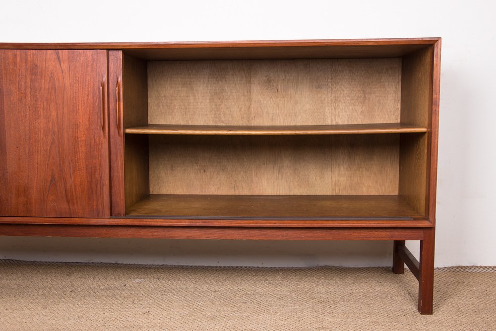 Danish Teak and Oak Model H38 Sideboard by Kurt Ostervig for KP Mobler, 1960s