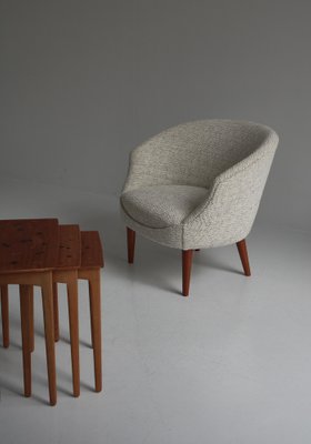 Danish Teak and Oak Nesting Tables by Svend Aage Madsen, 1950s, Set of 3-WRF-1321042