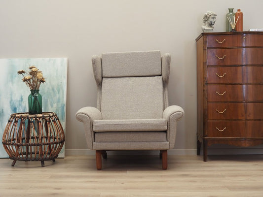 Danish Teak Armchair attributed to Aage Christiansen for Erhardsen & Andersen, 1960s