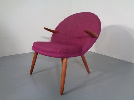 Danish Teak Armchair by Kurt Olsen for Glostrup, 1950s-RDW-691144