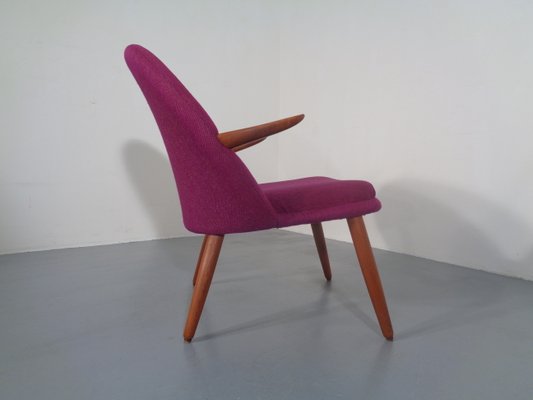 Danish Teak Armchair by Kurt Olsen for Glostrup, 1950s-RDW-691144